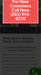 Mobile Screenshot of brooksdoors.com